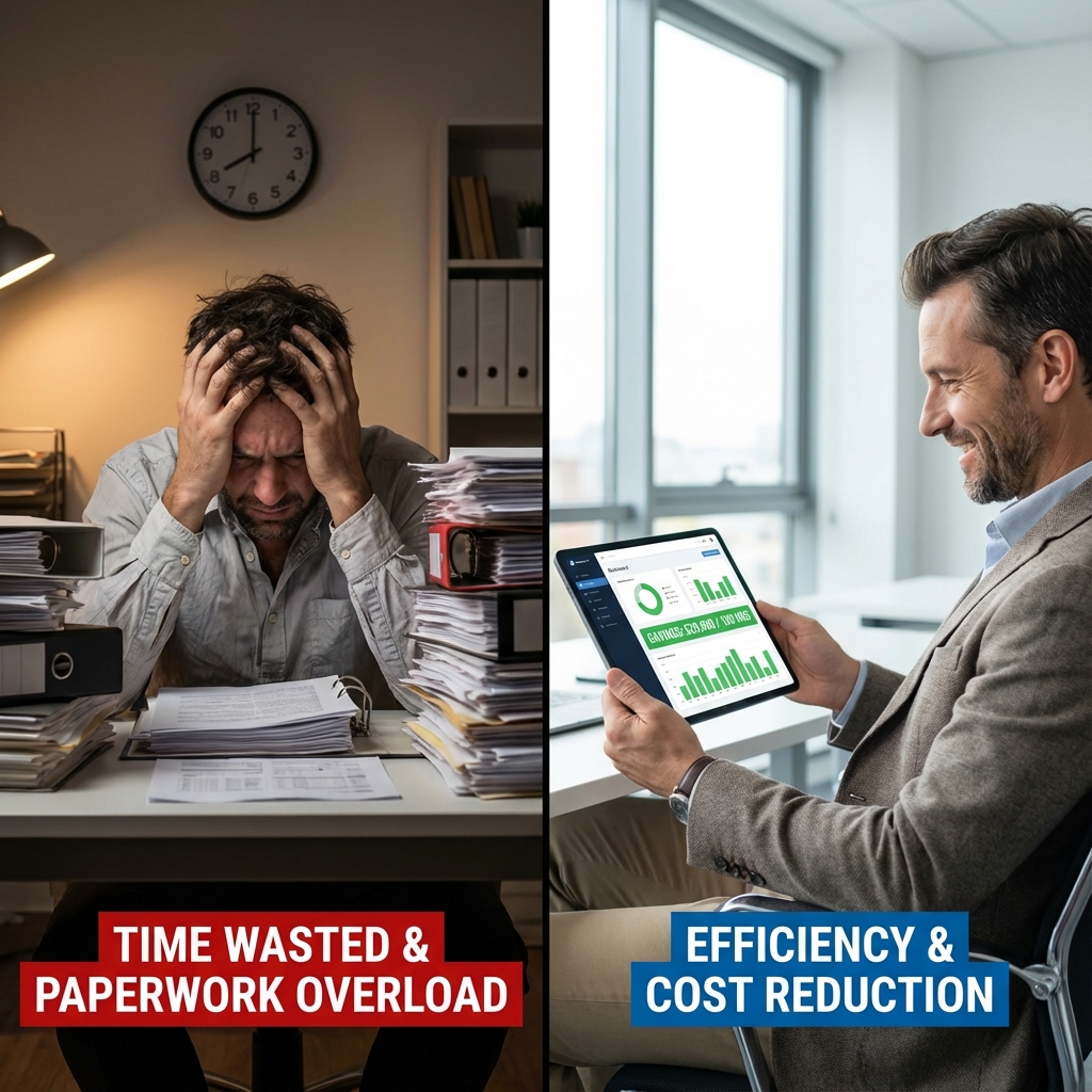 Stressed fleet manager vs automated efficiency